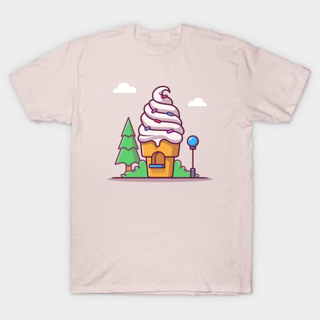 Ice Cream Shop T-Shirt by Catalyst Labs